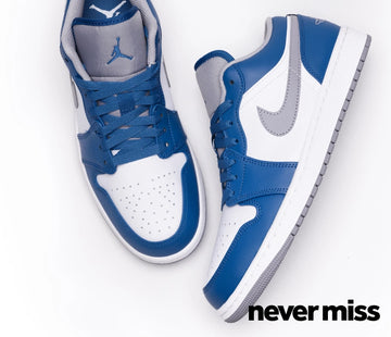 Men's Nike Air Jordan 1 Low 'True Blue'